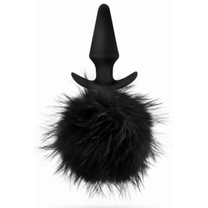 Anal Adventures Plug Pompon Anal Adventures Rabbit Tail 9  x 3.5cm